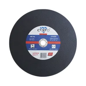 CUSTO Abrasive Factory Big Size Grinding Wheel Cutting Disc for Cutting Only Use Safety Guard