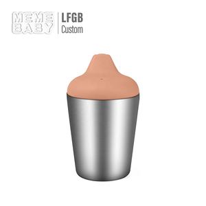 Tasse en acier inoxydable en silicone de logo et de marque personnalisés en gros pour enfant - Product Image 5