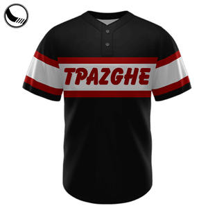 Оптовая продажа, Мужская однотонная сублимированная форма в тонкую полоску, <span class=keywords><strong>2</strong></span> пуговицы, для софтбола - Product Image 3