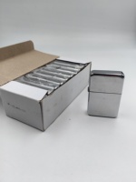 Briquet à cigare vintage de luxe en argent avec logo, autres briquets, accessoires pour fumeurs, briquet avec logo personnalisé, vente en gros