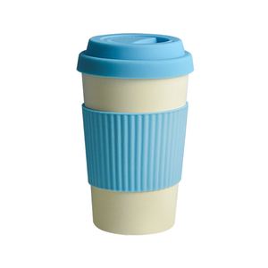 แก้วกาแฟใยไผ่ขนาด 15 ออนซ์/420 มล. แบบใช้ซ้ำได้ ย่อยสลายได้ ป้องกันความร้อน ใช้กับไมโครเวฟได้ สีสันปรับแต่งได้ เหมาะสำหรับการเดินทางและทำงาน ขายส่ง - Product Image 4