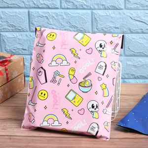 Stampa personalizzata eco-friendly dolcetto o scherzetto per la spedizione del partito corriere espresso per corrispondenza borsa di zucca fantasma di Halloween Poly Mailer - Product Image 3