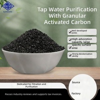 Charbon actif broyé à base de charbon de bois, maille 12x40, avec iode 1000mg/g, pour l'alimentation, les boissons et le traitement de l'eau, certifié ISO 9001, pureté 99,99%