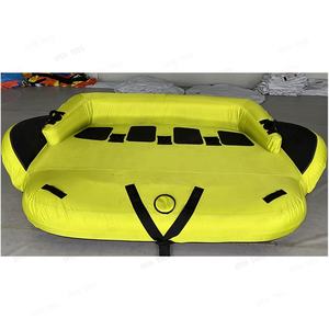 Canapé gonflable pour 4 personnes en PVC/vinyle certifié EN14960, tube flottant en forme de beignet, <span class=keywords><strong>jet</strong></span> <span class=keywords><strong>ski</strong></span>, utilisation commerciale, jeux aquatiques, piscine - Product Image 2