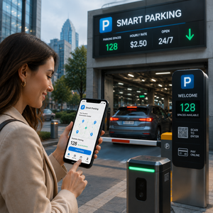 Développement d'applications de stationnement intelligent : Plateforme de réservation de places de stationnement, de paiement et de gestion des accès aux véhicules - Product Image 1