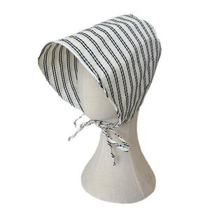 Un nouveau chapeau de pêcheur à larges bords à rayures françaises pour femmes, protection solaire et ombre d'été, chapeau respirant pour <span class=keywords><strong>petit</strong></span> habitat - Product Image 5