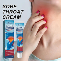 Crème de Soin du Cou OEM Personnalisée, Apaisante et Douce pour les Maux de Gorge, Inconfort, Toux, Sécheresse et Démangeaisons, Crème de Massage Corporel