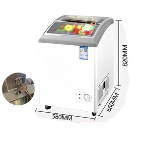 Large Capacity Mini Refrigerator with Deep <b>Freezer</b> Ice Storage Ice Cream Maker - Product Image 4