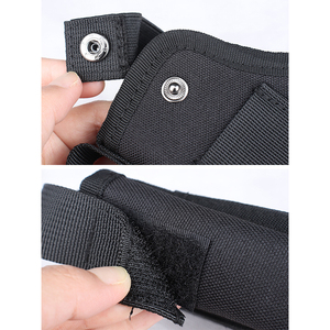 Universal Molle Tactical 9mm <b>Belt</b> Black Nylon Security Duty <b>Pouch</b> Shoulder Concealed Carry <b>Tools</b> Sling Holster Bag - Product Image 6