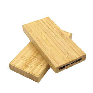 Estación de carga inalámbrica 3 en 1 Natural Bamboo Melody con puerto tipo C Adaptador de fuente de alimentación 15W/10W/5W - Product Image 5