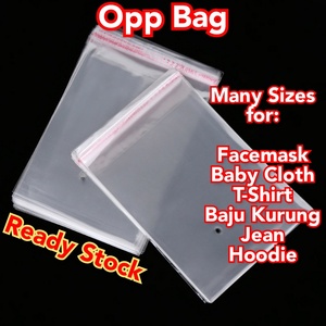 Vente en gros Sacs Opp personnalisés auto-scellants adhésifs OPP poly plastique cellophane pour cellophane vêtements alimentaires vêtements pour l'emballage - Product Image 6