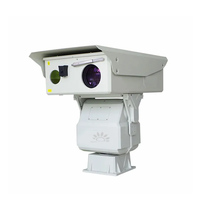 Telecamera Laser di sicurezza perimetro 24/7 in tempo reale IR per visione notturna di 2km