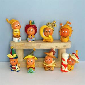 Xunxunren Muñecas de PVC Personalizadas, Juguetes de Moda, Piezas Lindas y Adorables, Accesorios DIY para Cadenas de Teléfono, Artículos Decorativos, Venta al por Mayor, Estrella - Product Image 3