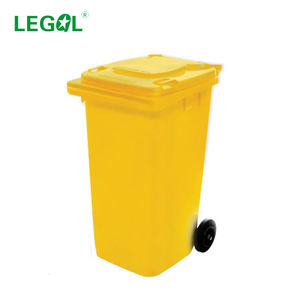 120L plastik açık çöp kutusu dikdörtgen geri dönüşüm kutusu açık üst çöp kutusu restoran çöp kutusu - Product Image 6