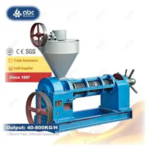 Óleo automática comercial ajustável óleo imprensa máquina