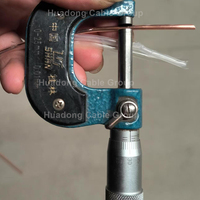 Cable de Bobinado para Motores Eléctricos Sumergibles con Conductor de Cobre Aislado en PVC HL/PE2/PA de 1000V 3kV 6.6kV 10kV 6600V
