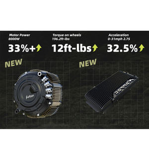 Motocicleta Eléctrica de Cross Sur <span class=keywords><strong>Ron</strong></span> Sailimotor Light Bee X 2025 60V 40Ah 8000W - Product Image 5