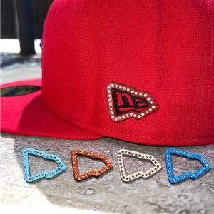 Cappellino da Baseball smaltato nuovo da Baseball messicano El <span class=keywords><strong>Chapo</strong></span> spille in metallo con Logo personalizzato montato nuovo cappello - Product Image 3