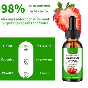 OEM ODM Magnesium Complex Liquid Drops with Magnesium Complex LeTheanine Promote Overall Relaxation Dietary Supplements - Product Image 2