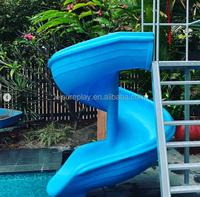 Adventures Toboggan aquatique Splash Pads Structures de jeu pour enfants pour le plaisir d'été Durable Sûr Facile à installer Piscine Splash Parks