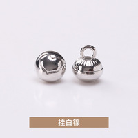 Bouton à tige en métal perlé chinois, motif cœur, pour Tang Suit, Hanfu, Qipao, personnalisable, usine OEM