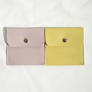 Personalize PU Leather Pouch Mini Coin Purse Travel Jewelry Pouch Women Earring Necklace Jewelry Pouch Logo - Product Image 6