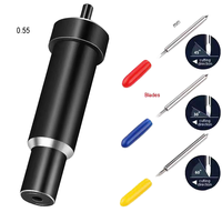 Sıcak Satış Jingge Marka Vinil Kesim Plotteri Elektrikli Cilalı OEM Çimentolu Tungsten Karbür 30 45 60 Derece Roland Bıçağı 3 Yıl Garantili
