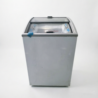 Congelador Horizontal de Una Sola Temperatura con Enfriamiento Directo y Tapa de Vidrio para Helados