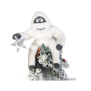 Adorno Navideño Divertido para Árbol <span class=keywords><strong>de</strong></span> Navidad con Diseño <span class=keywords><strong>de</strong></span> Muñeco <span class=keywords><strong>de</strong></span> Nieve y Monstruo <span class=keywords><strong>de</strong></span> Nieve, 11 Pulgadas, Hecho a Mano en Felpa - Product Image 3