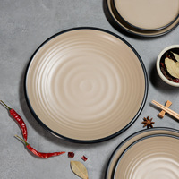 Assiettes en mélamine personnalisées pour restaurant, durables et incassables