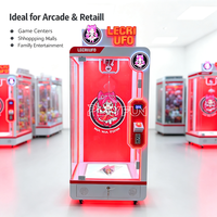 Machine de jeu commerciale à monnayeur, modèle 'Grande poupée', à couper la corde pour gagner un prix, avec difficulté réglable, jeu de coupe individuelle, à vendre