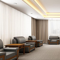Offre Spéciale : Ensemble de Canapés Modulaires Modernes pour Bureau, avec Structure en Bois Massif et Coussins en Tissu – Idéal pour Salles de Réunion Formelles, Réceptions, Hôtels et Écoles