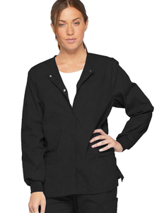 Latest Design Unisex Stylish black Medical Scrubs Nursing Uniform Sets Woven Jersey Cotton Polyester - Product Image 1