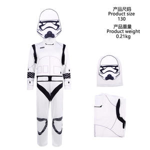 Costume de Cosplay de Soldat Blanc Spectacle de Scène d'Halloween pour Enfants - Product Image 6