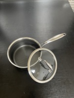 Ensemble de 6 casseroles Diamond Shield avec couvercles en verre trempé, poignées anti-chaleur, revêtement céramique, compatible induction
