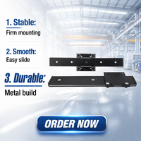 Guides linéaires externes à double axe robustes pour machines à bois, table coulissante WGR, poussée 50 70 100 60 80