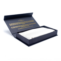 Boite cadeau pour masque de sommeil en soie, logo personnalisé, boîte d'emballage vide, coffret cadeau de luxe pour masque oculaire