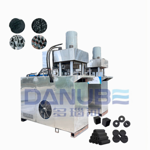Machine à fabriquer des briquettes de charbon de bois en acier inoxydable, presse hydraulique pour briquettes de charbon de bois, machine à fabriquer des briquettes de chicha - Product Image 1