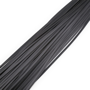 Látigo BDSM, juguetes eróticos para adultos, paleta tejida a mano de cuero negro para equipo de Bondage de ambiente ambiguo - Product Image 4