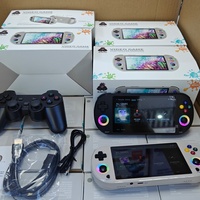 Console de jeu rétro Hyt M22 Wi-Fi, écran 5 pouces, résolution 640x480, prend en charge PSP/PS1/Jeux, carte TF 64 Go, batterie 4000 mAh, multi