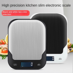 <span class=keywords><strong>Balance</strong></span> <span class=keywords><strong>de</strong></span> <span class=keywords><strong>cuisine</strong></span> électronique portable en acier inoxydable CustomThin petit banc domestique pour la mesure du poids pour la cuisson <span class=keywords><strong>de</strong></span> pâtisserie alimentaire - Product Image 2
