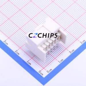 S12B-XADSS-N(LF)(SN) Wire-to-<b>Board</b> <b>Pin</b> Header Bent Lead Through Hole,P=2.5mm Connector 2x6P 2.5mm Right Angle Insert XAD - Product Image 2