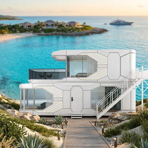 Capsule Castle House, design unique, hôtel de glamping préfabriqué, capsule de camping en plein air, petite maison capsule - Product Image 1