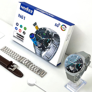 N61 GPS NFC Truy Cập Điều Khiển Đồng Hồ Điện Thoại 4G 5G Mạng Sim Thẻ Vido Cuộc Gọi Vòng Thông Minh Đồng Hồ Siêu HD Phía Trước Máy Ảnh 500W Smartwatch - Product Image 3