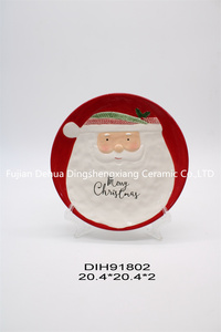 Ciotola per caramelle natale con decorazione natalizia in ceramica - Product Image 3