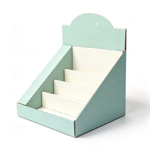 Trapezoid Eco-Friendly Paperboard Display Box Crown Design Magnetic Closure Four-Color Printing for Cosmetic Reusable - Product Image 2
