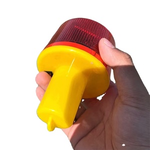 Năng lượng mặt trời nhấp nháy blinker Strobe cảnh báo ánh sáng Đường Bộ cảnh báo ánh sáng đèn flash LED giao thông hình nón ánh sáng - Product Image 1