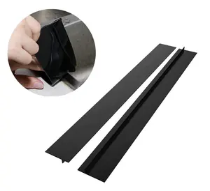 Kitchen Filler Silicone Stove Counter Gap Cover Easy Cleaning Countertop Silicon Clean Stove Gap Cover