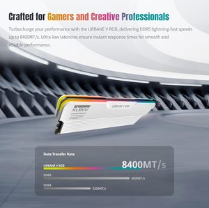 KLEVV Urbane V RGB <span class=keywords><strong>DDR5</strong></span> 32GB (2x16GB) 6000MHz CL30 1,35 V Gaming Escritorio RAM SK Hynix Chip XMP 3,0/<span class=keywords><strong>AMD</strong></span> Expo Ready Stock - Product Image 2