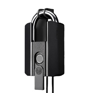 Candado de alta resistencia personalizado al por mayor, candado cuadrado Rectangular de hierro, candado con llave de 94mm - Product Image 1